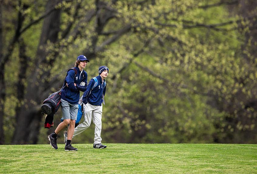 Poly prep golf players